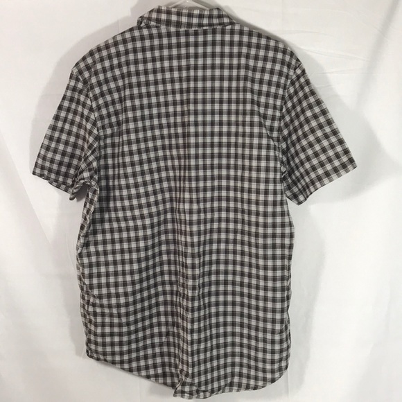 Hurley plaid short sleeve button down shirt - Picture 3 of 7